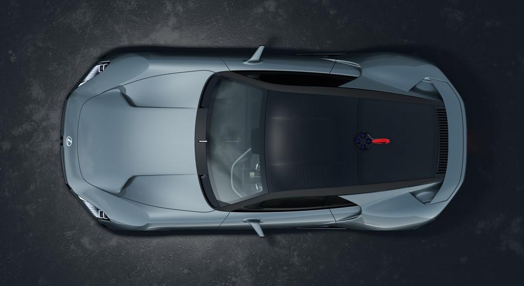 Sport Concept內裝尚未曝光，但可看出方向盤採用獨特的Yoke軛式設計。