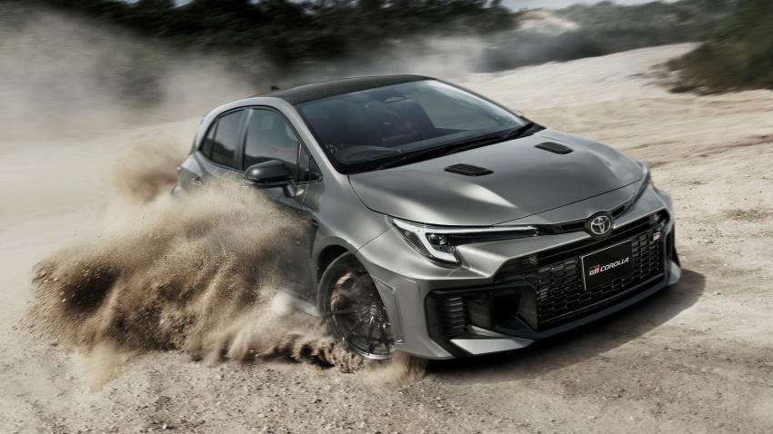 Toyota 日本發表新款 GR Corolla，針對進氣、車體與音響進行升級。