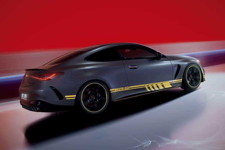 新增將 AMG 夜色套件及黃色裝飾來強化動感氣勢。