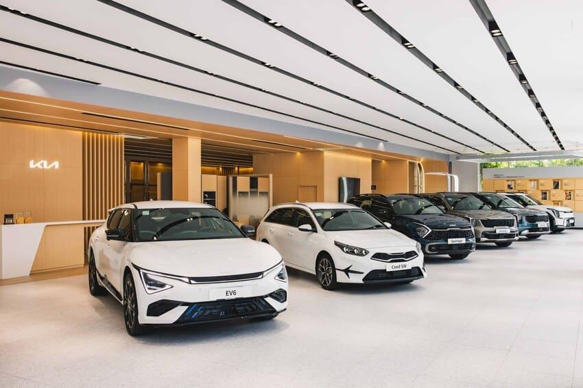 Kia 森那美直營台北旗艦店正式啟用。(圖片來源:台灣森那美起亞)