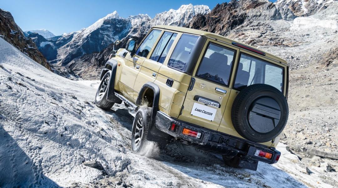 Land Cruiser 70雖是上世紀風格卻有著現代配備，具備更強越野性能。