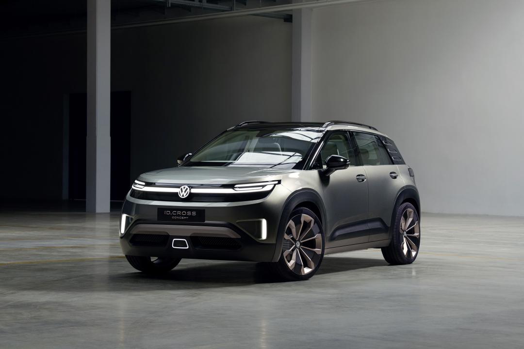 福斯表示ID.Cross概念車設計已十分接近量產樣貌，將於2026年正式發表。