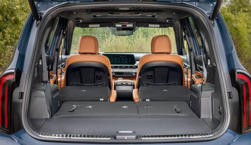 三排大空間是 Telluride 主打賣點，大改款之後也會延續下去。