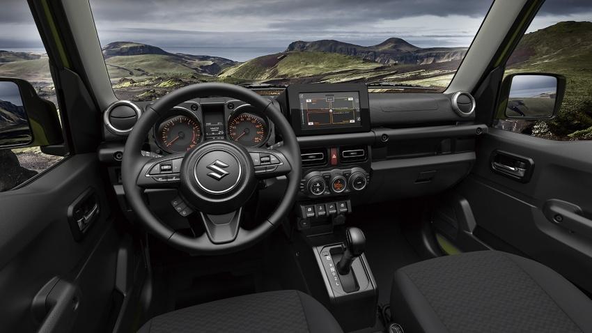 Jimny 車系能支援 Suzuki Connect,提升使用便利性。