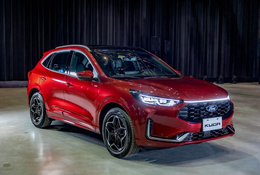 擁有 255 匹馬力的 Ford Kuga 2.0T AWD ST-Line 已經下架停售。（攝影：記者陳弘智）