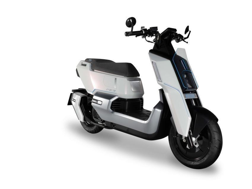 去年的米蘭車展，三陽曾展示過 PE3 概念車。