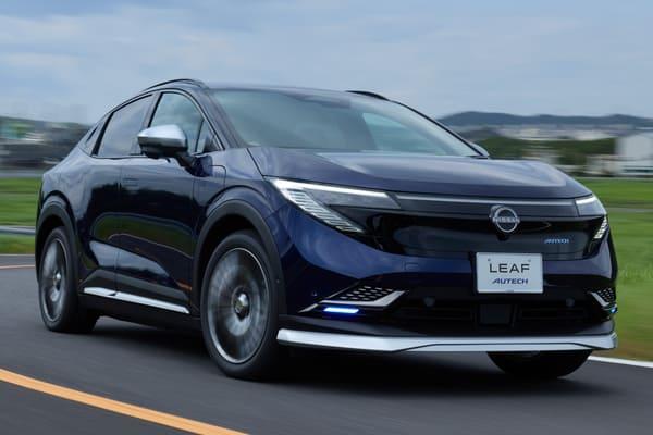 Nissan 大改款 Leaf 轉型跨界跑旅!續航里程突飛猛進 運動版同步登場 Nissan 大改款 Leaf 轉型跨界跑旅!續航里程突飛猛進 運動版同步登場