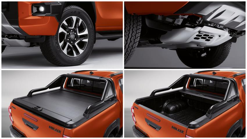 Hilux Legend 55 新增多項專屬配備。