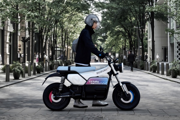 Suzuki 復活經典推出超可愛機車！復古外型搭配純電動力本月登場