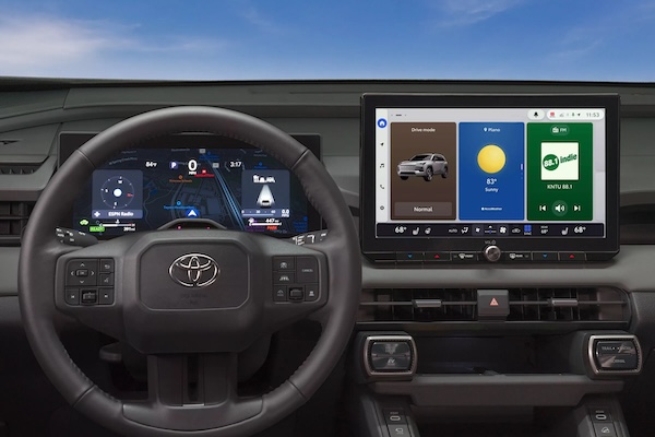 Toyota 最強多媒體車載主機登場！大改款 RAV4 率先搭載