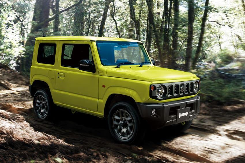 Jimny 取消外擴輪拱設計來符合日本輕型車規範。