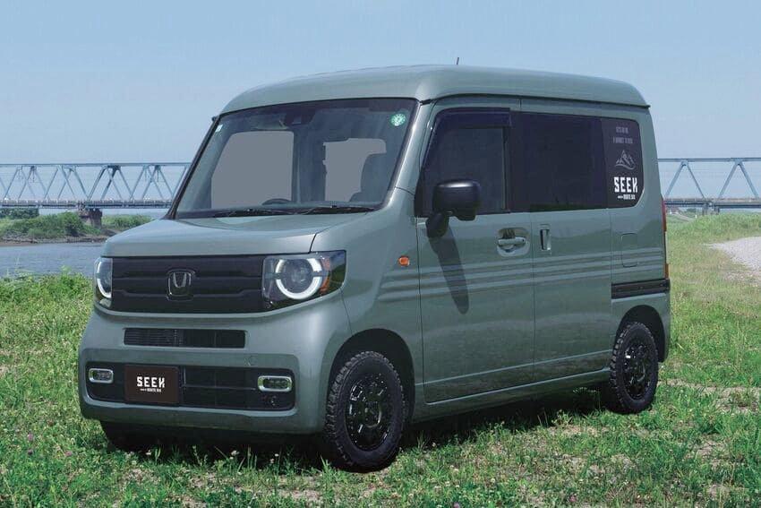 日本戶外改裝品牌 Route6 將 Honda 高人氣小車 N-Van 升級成為舒適露營車。