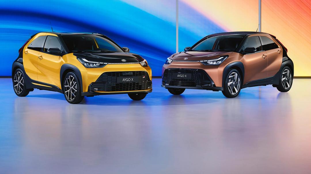 Toyota Aygo X 在歐洲上市,產品定位都會小型掀背車。