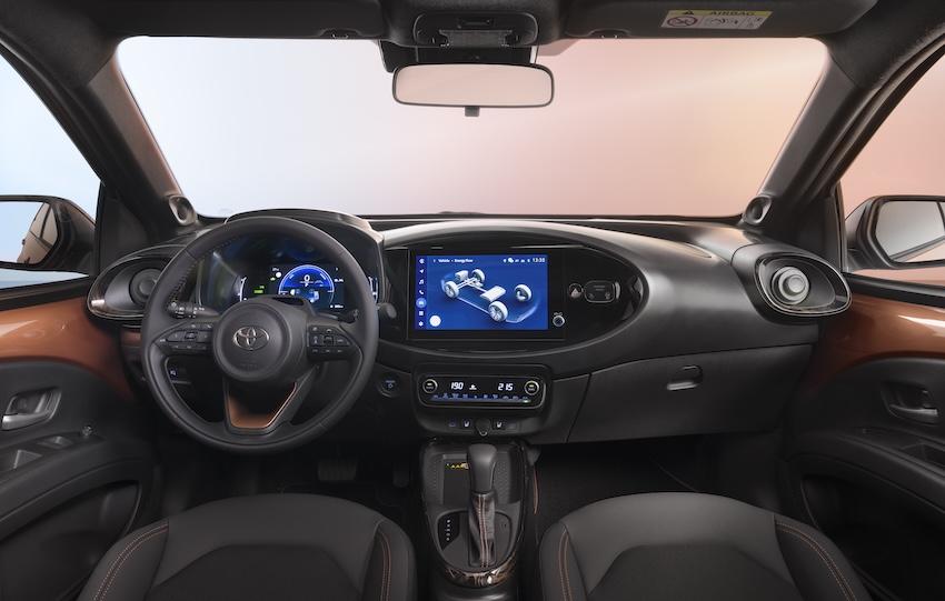 Toyota Aygo X 車艙