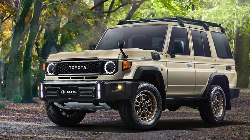 Toyota 御用改裝品牌 Modellista 為小改款 Land Cruiser 70 追加客製化升級套件。