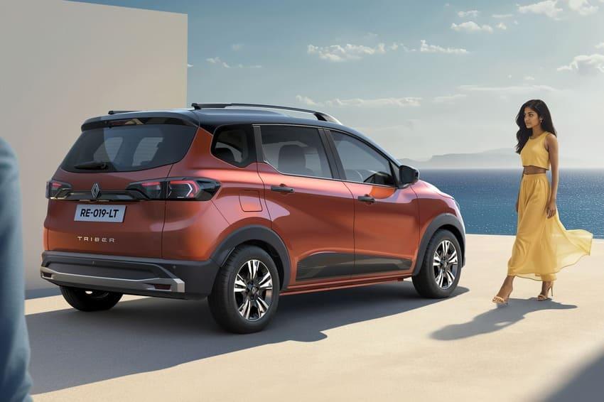 Triber 外型強調結合 SUV 元素的跨界風格。