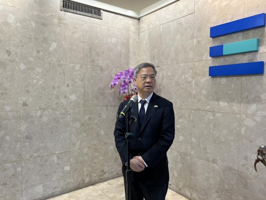 經濟部長龔明鑫（記者林菁樺攝）