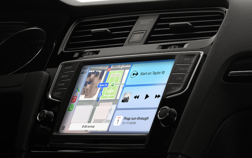 Apple CarPlay 已是車輛裡的標準配備。