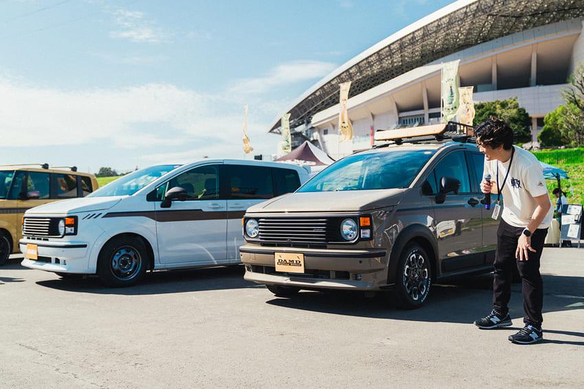 DAMD 發表專為 Honda Freed 七人座 MPV 量身打造的 Isolator 升級套件,展現經典復古風格。(圖片來源:DAMD)