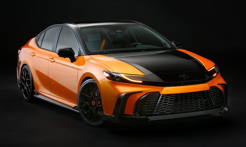 Toyota 預告將在 2025 SEMA 汽車零配件展發表全新 Camry GT-S 概念車。
