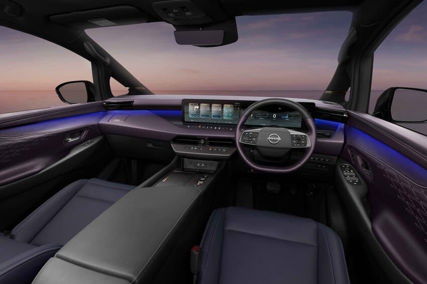 透過高級內裝用料營造豪華氛圍,雙 14.3 吋螢幕則是座艙科技焦點所在。