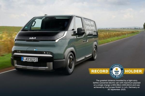 Kia 純電 MPV 滿載續航竟比官方數據多出近 300 公里!創下金氏世界紀錄 Kia 純電 MPV 滿載續航竟比官方數據多出近 300 公里!創下金氏世界紀錄