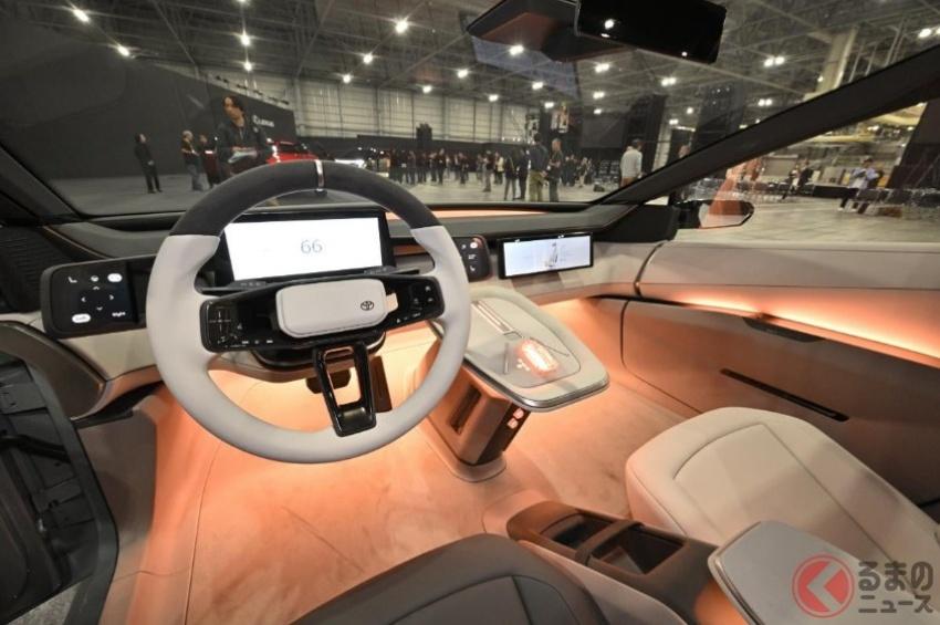 內裝充滿未來感。