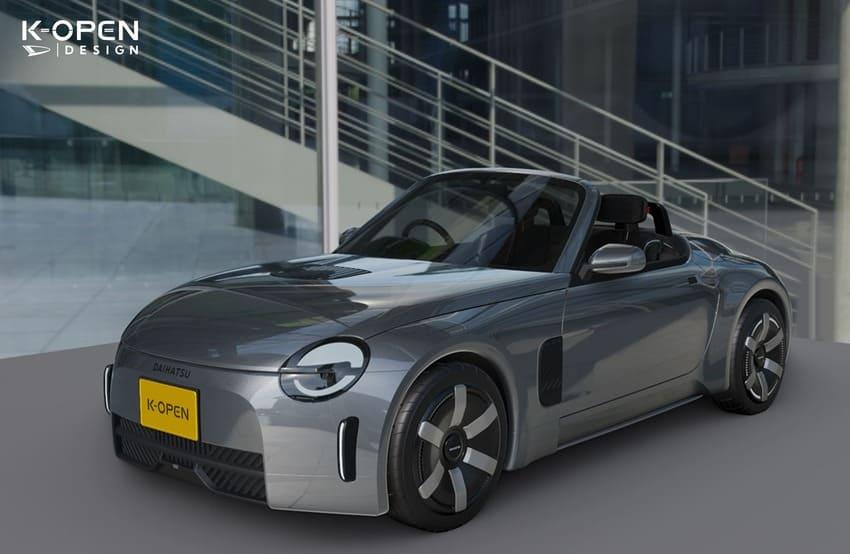 Daihatsu 發表全新 K-Open 概念車，將成為輕型敞篷小跑車 Copen 後繼車款。
