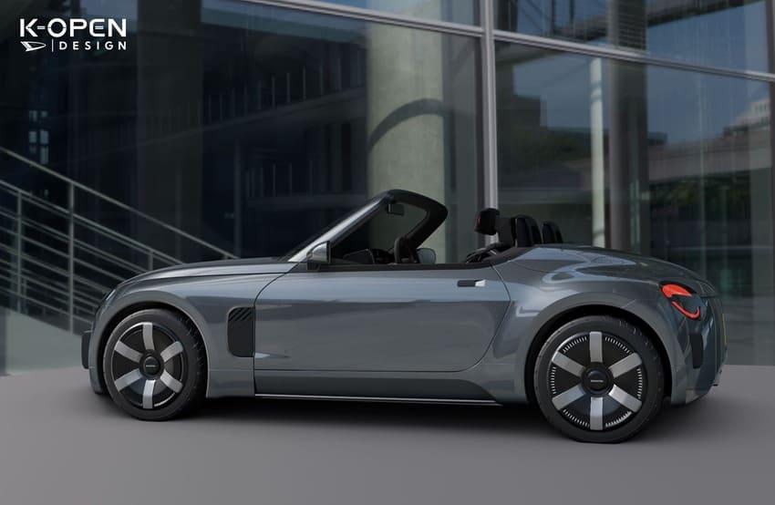 日系親民敞篷小跑車後繼有人！大發 K-Open 手排加後驅更有駕馭樂趣