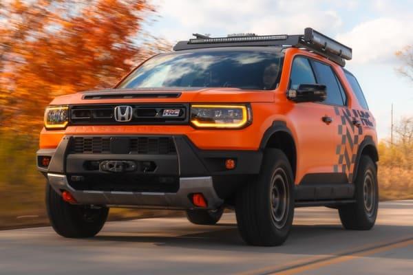 Honda 旗艦越野 SUV 動感進化！追加 HRC 專屬配件展現性能新魅力