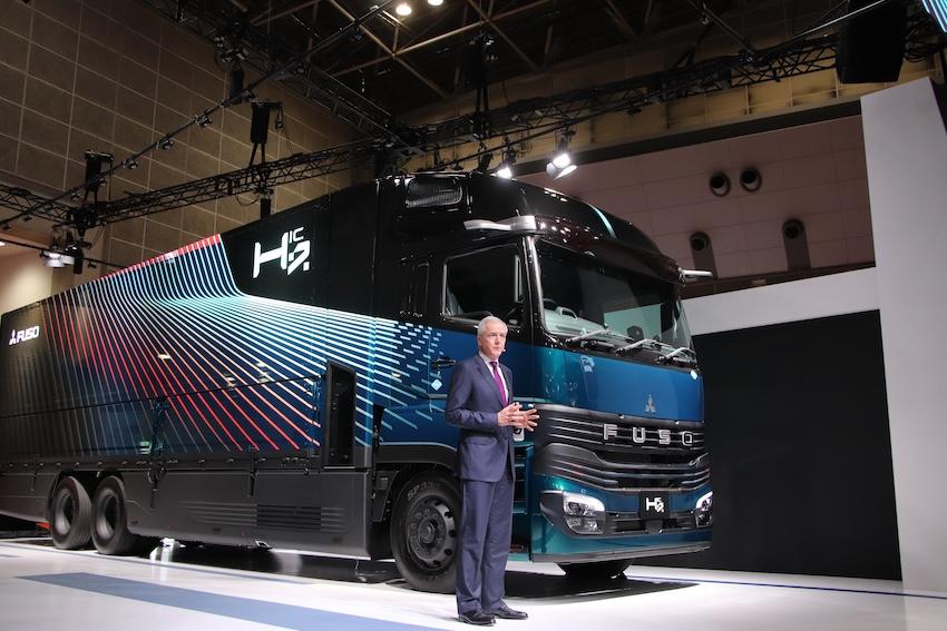 壓縮氫氣內燃引擎卡車 H2IC