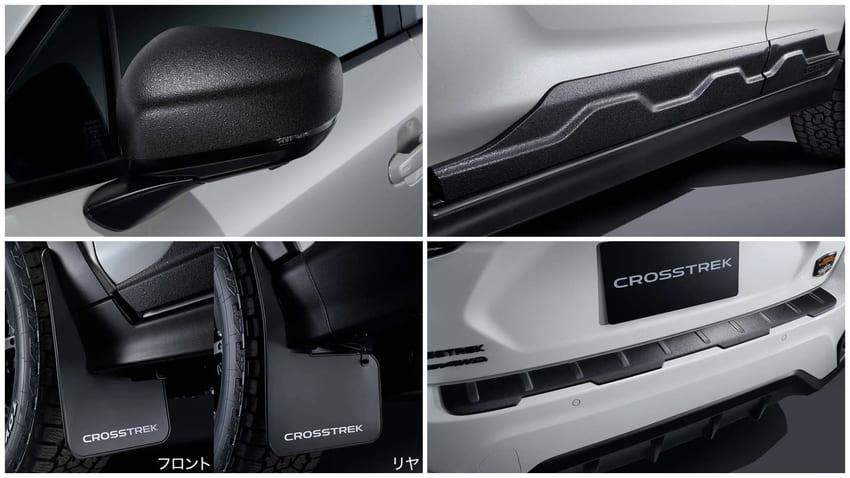 車身多處採用防刮耐磨的 Deco-Boco Black 磨砂塗裝。