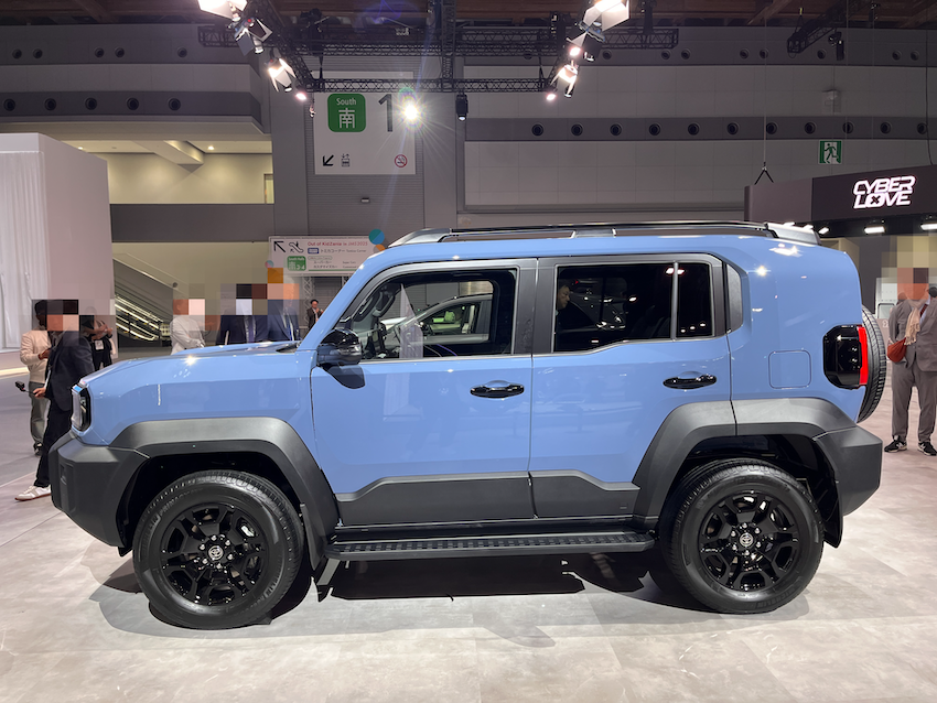 車長比 Land Cruiser 250 來得短,但車高 1960mm 仍然是越野休旅等級。