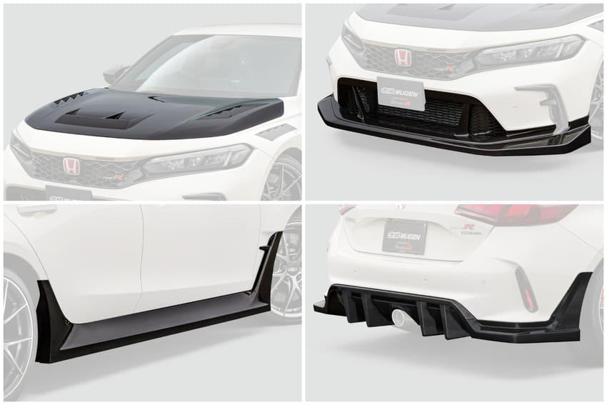 新增碳纖維材質製成的通風引擎蓋與全車空力套件。