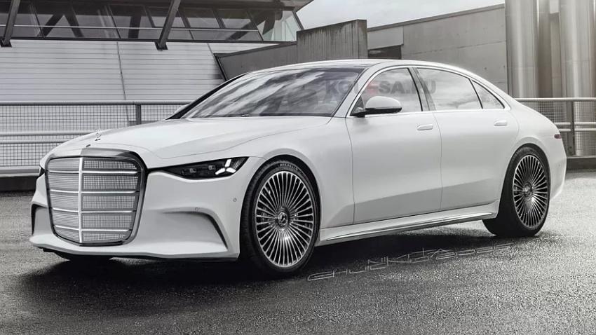 外媒稱 S-Class 大改款將搭載全新設計，並搶先釋出預想圖。