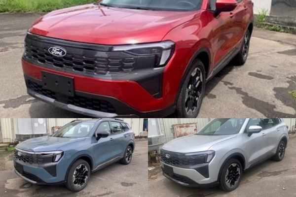 福特國產油電新休旅 Territory 實車曝光！水箱護罩採蜂巢樣式