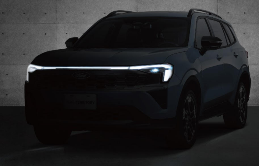 福特六和釋出 Territory 的預告圖。