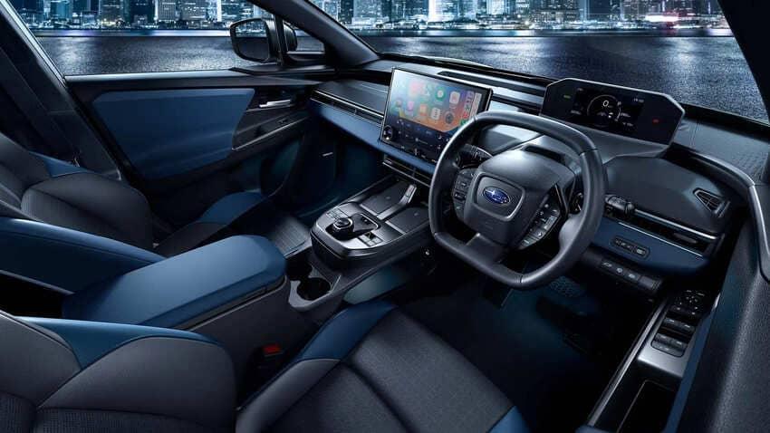 內裝採用 Subaru 有史以來最大的 14 吋中央觸控螢幕。