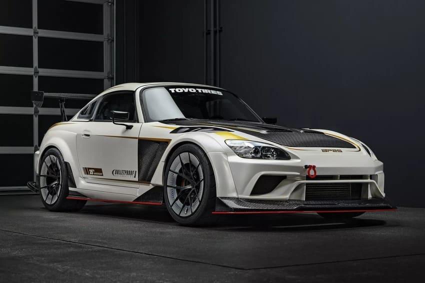 出自 Bulletproof Automotive 之手的本田 S2000 改裝作品 BP25 在 SEMA 汽車零配件展上大放異彩。 