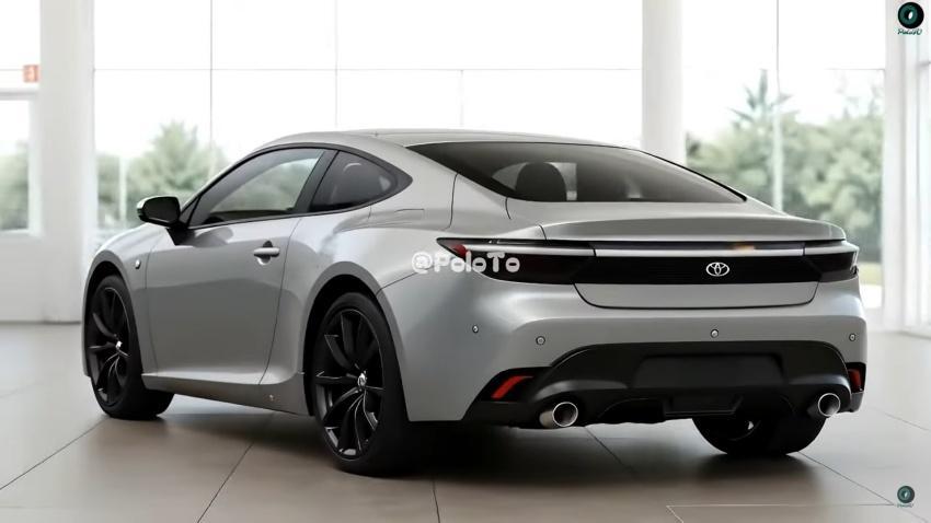 車尾造型侵略感十足又不失精緻。圖為預想圖。