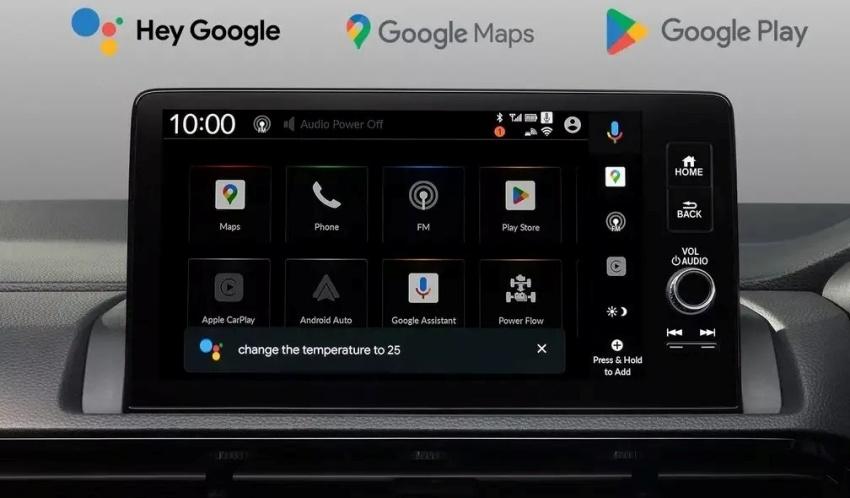 導入全新 9 吋中控螢幕，內建 Google 功能。