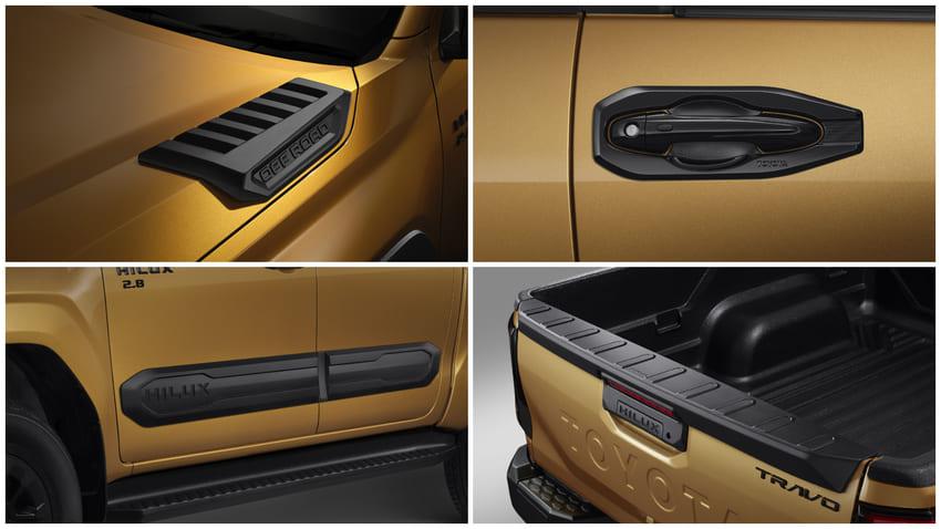 Charismo Rock 風格套件為正體造型增添動感亮點。