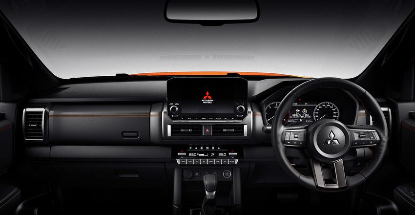 圖為新一代 Triton 內裝。（圖片來源：Mitsubishi）
