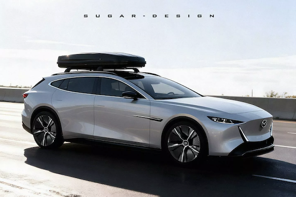 Mazda 旅行車回歸有望？Vision-X Coupe 化身 Mazda 6 Wagon 引熱議