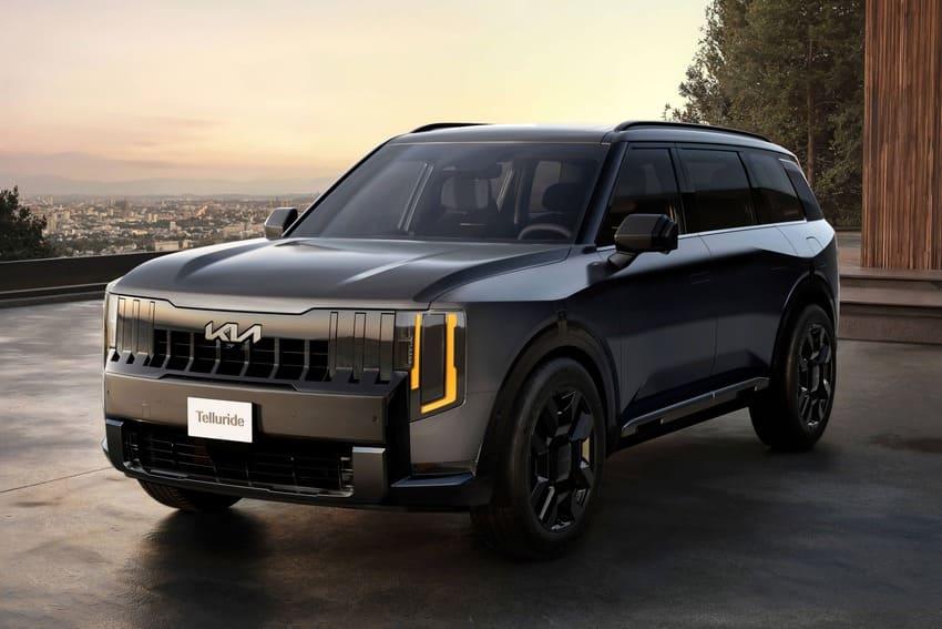 Kia 公開全新大改款 Telluride 外觀、內裝設計，將於 2025 洛杉磯車展全球首發。