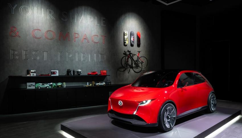 Mazda Vision X-Compact 概念車預計是下一代 Mazda 2 與 CX-20 設計雛形。