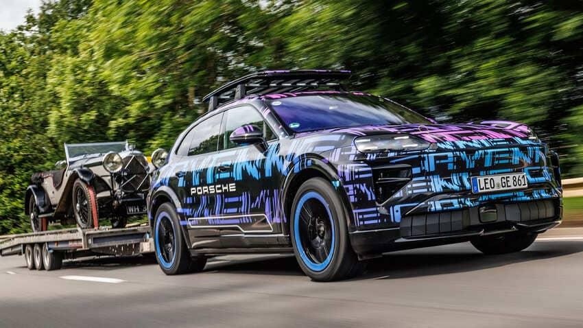 全新 Cayenne Electric 測試照。