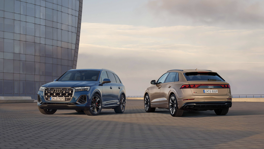 Audi Q7、Q8 2026 年式發表 升級抬頭顯示與後輪轉向