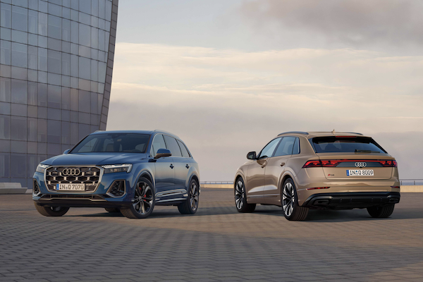 Audi Q7、Q8 2026 年式發表  升級抬頭顯示與後輪轉向