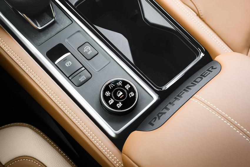 透過旋鈕可進行七種模式切換。